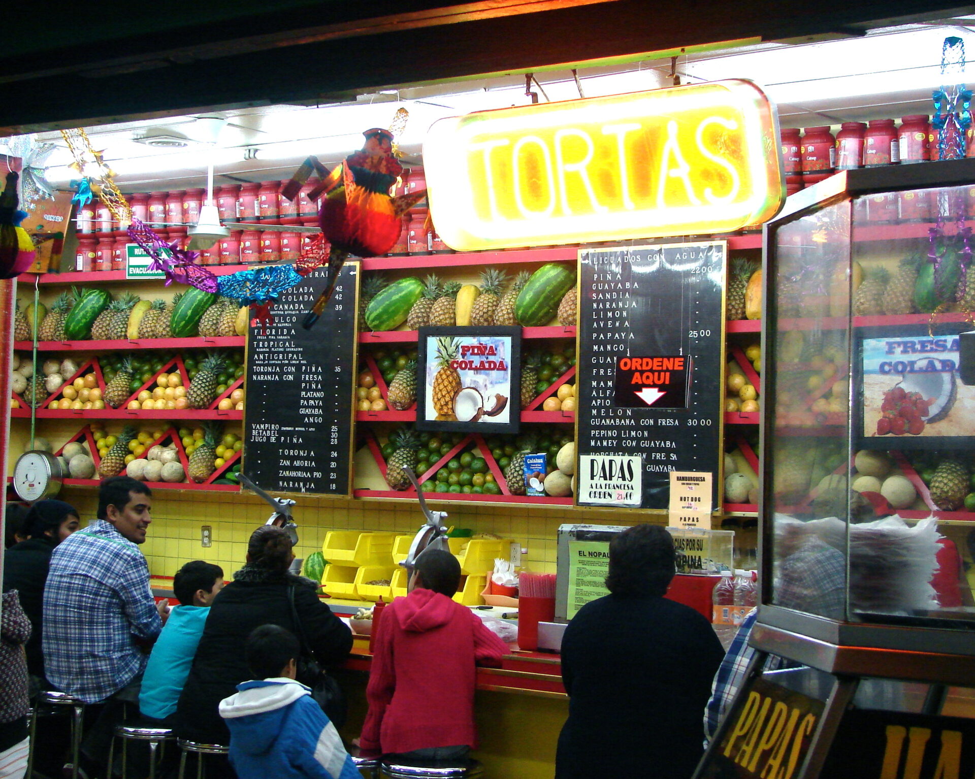 Tortas y Licuados Mexico City, Mexico Photo by: Brenda Storch 