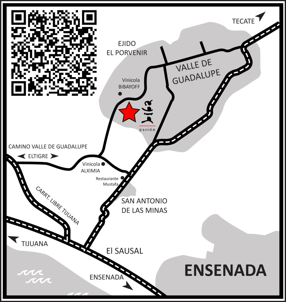 Map by Pasión Biba.