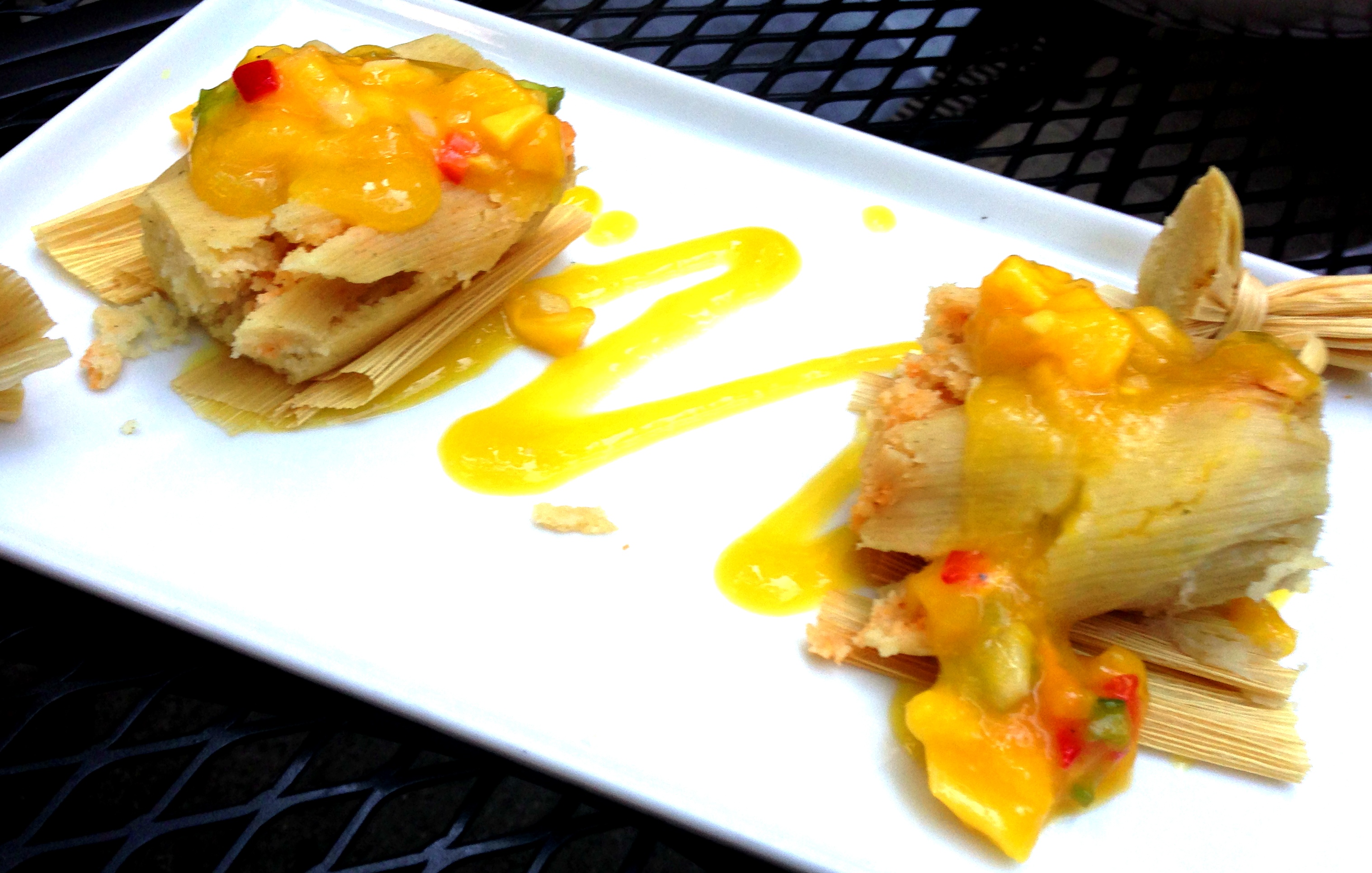 Para este Día de la Candelaria, Tamales de Mango del Chef Paco